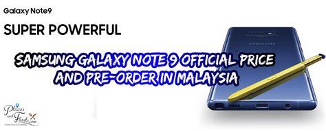 Xiaomi redmi note 9 was launched today and this is the official price of xiaomi redmi note 9 in malaysia. Samsung Galaxy Note 9 Official Price and Pre-Order in Malaysia