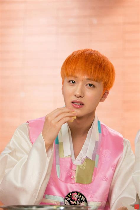 Kang Chan Hee Chani Sf Fnc Entertainment Perfect Boy Orange Hair Taeyang Summer Breeze
