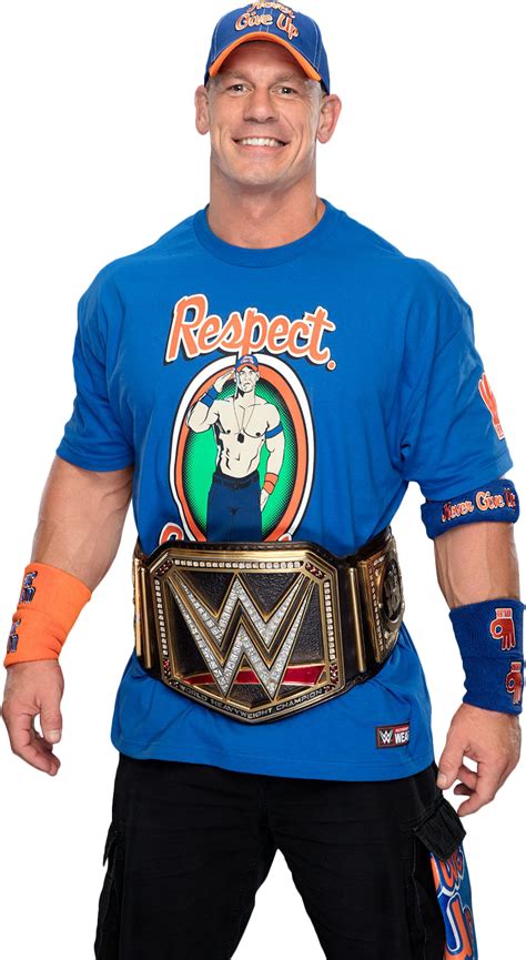 The wwe own the spinner belt, john cena just designed it. John Cena WWE Champion 2017 NEW PNG by AmbriegnsAsylum16 ...