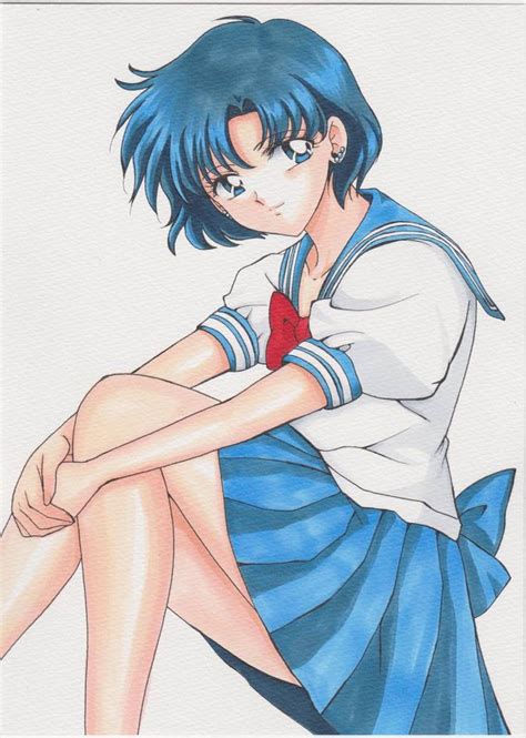 Ami Mizuno Sailor Mercury Sailor Mercury Pretty Guardian Sailor