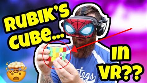 Rubiks Cube In Vr Learn To Solve A Rubiks Cube In Virtual Reality On