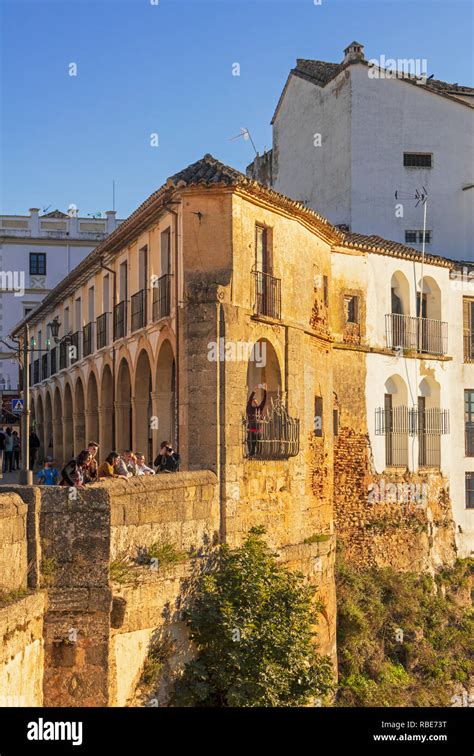 Ronda Malaga Province Andalusia Spain The Old Town Stock Photo Alamy