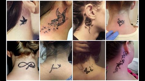 Simple Beautiful Neck Tattoos For Girls Latest Neck Tattoos For Women Tattoos