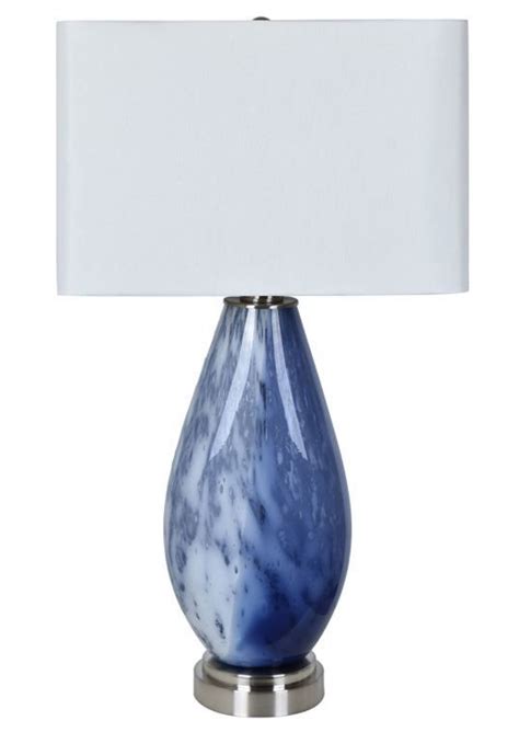 Crestview Collection Emma Table Lamp Table Lamp Lamp Glass Table Lamp
