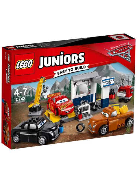 Lego Juniors Disney Pixar Cars 3 10743 Smokeys Garage At John Lewis