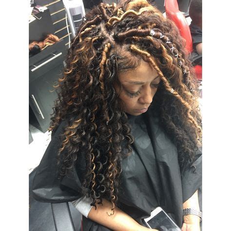 Popular long curly ombre hair. Locs Are Terribly Time Consuming, But So Cool. You'll Want ...