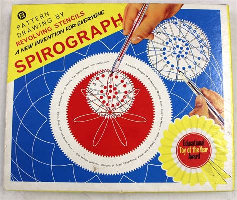 Vintage Denys Fisher 1967 Spirograph Complete Set Inc Pens Boxed
