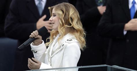 Watch Jackie Evancho Sing National Anthem At Inauguration