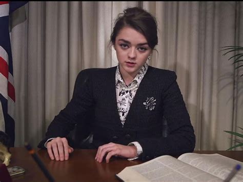 Game Of Thrones Star Maisie Williams Makes A Kill List Of Politicians