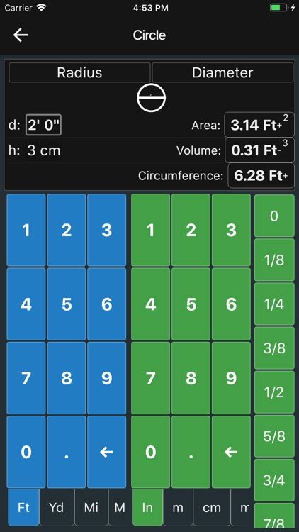 Feet And Inches Calculator By Evan Winograd