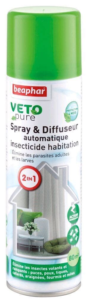 Vetopure Spray And Diffuseur Automatique Insecticide Habitation Anti