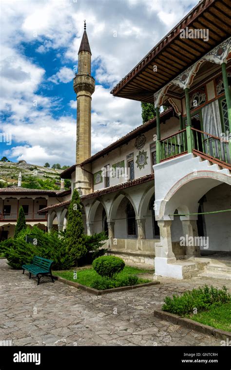 Khans Palace In Bakhchisarai The Crimea Stock Photo Alamy