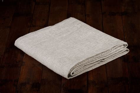 Bless Linen Natural Huckaback 100 Linen Bath Towel 30 X 58 Inches