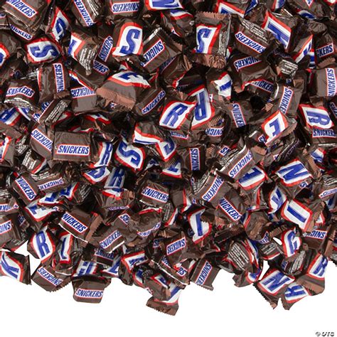 Bulk Snickers Miniature Chocolate Candy Bars