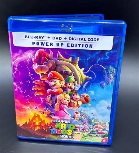 Super Mario Bros Movie Blu Ray Dvd Grelly Usa