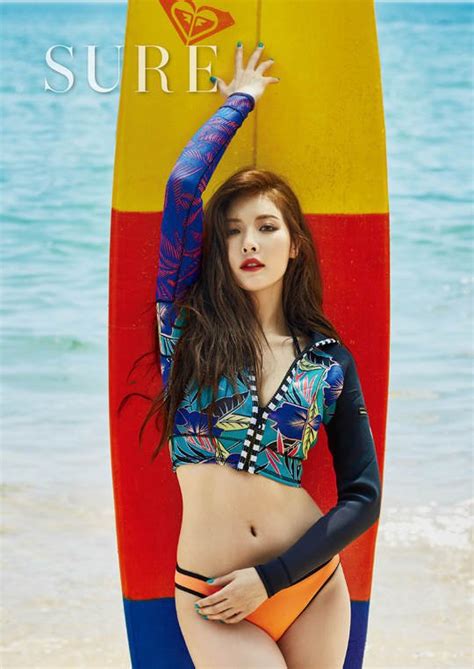 Hyuna Looks Beach Body Ready For Sure Pictorial K Pop Concerts