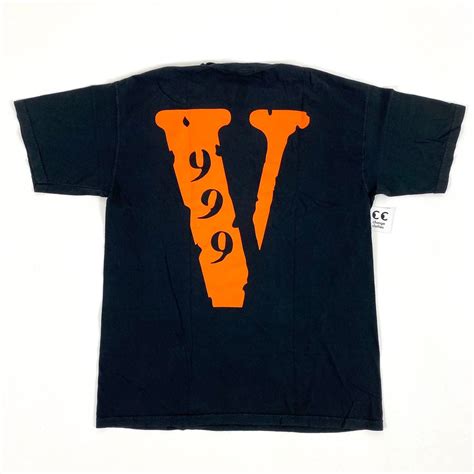 Vlone Vlone Juice Wrld Tee Shirt 999 Orange Legends Never Die L Grailed