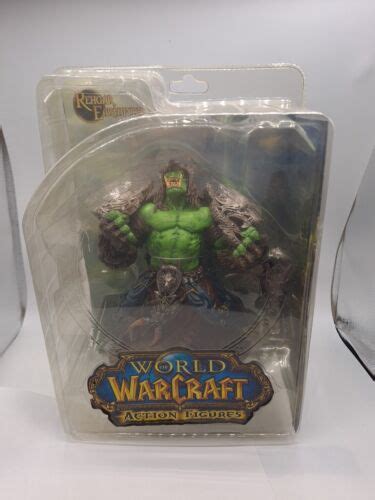 World Of Warcraft Action Figure Rehgar Earthfury New Sealed Series 1