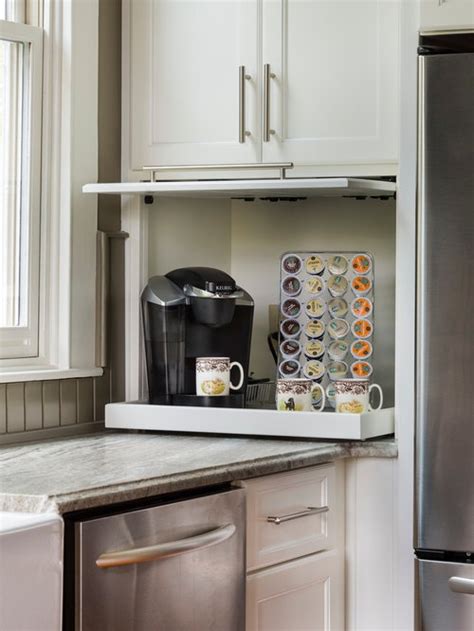 We spent over 25 hours researching and testing 15 different types of coffee makers and found that capacity, features, and warranty were most important. Hidden Coffee Maker Home Design Ideas, Pictures, Remodel ...