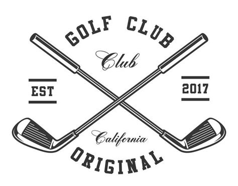 Golf Club Word Svg
