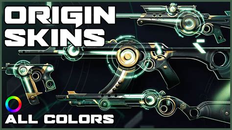 Valorant Origin Skins Bundle All Colors New Skin Collection