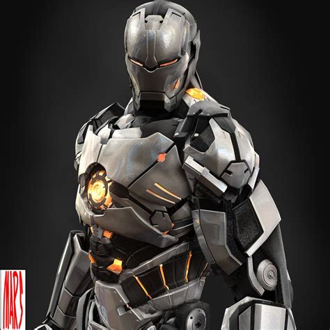 Slick Iron Man Armor Designs By Mars — Geektyrant