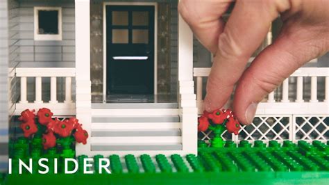 Mini Lego Houses Replicate Real Homes Youtube