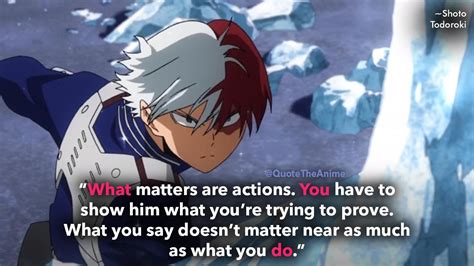 15 Powerful Shoto Todoroki Quotes My Hero Academia Hero Quotes