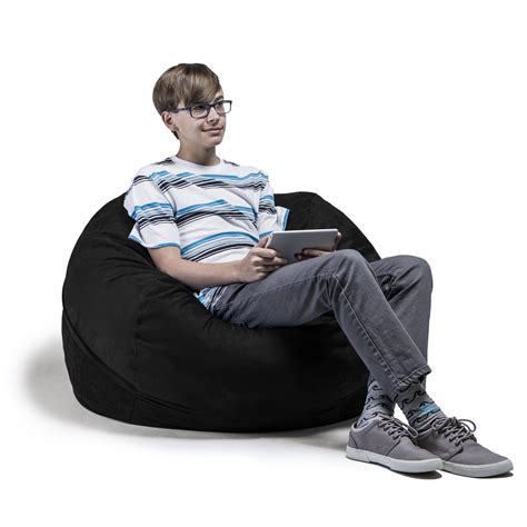 Person Sitting On Bean Bag Howtodoeyelinerinnercorner