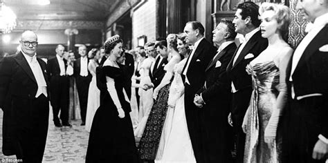 Maybe you would like to learn more about one of these? Pictures of Marilyn Monroe Meeting Queen Elizabeth II in ...