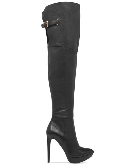 Jessica Simpson Valentia Over The Knee Thigh High Platform Boots In