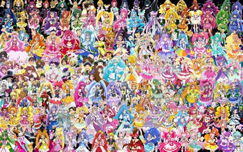 Pretty Cure Warriors With Fairies Wallpaper Made By Me Precure Livejournal