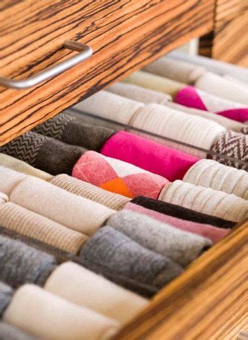 The first thing you need to do is go through your socks and get rid of anything they has a hole, has no mate, is stained or stretched or you no. Sock Organizer | Organization | Sock organization, Dresser drawer organization, Diy drawer organizer