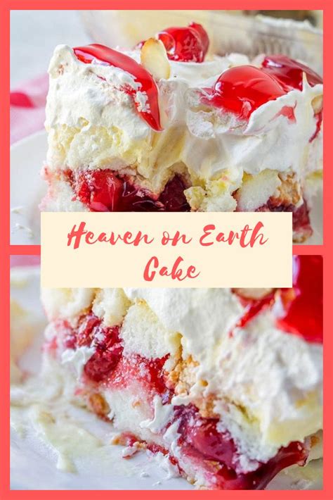 Bake angel food cake according to package's directions. Heaven on Earth Cake | Earth cake, Desserts, Dessert ...