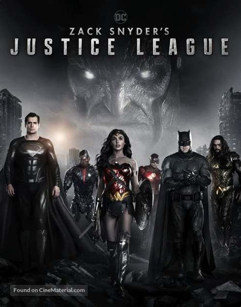 Zack Snyders Justice League 2021 Movie Poster