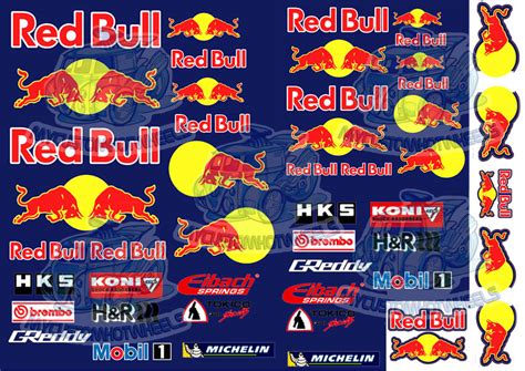 Redbull Racing 1 24 Scale My Custom Hot Wheels Decals