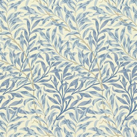 Willow Boughs Wallpaper Blue Dmcw210491 William Morris And Co