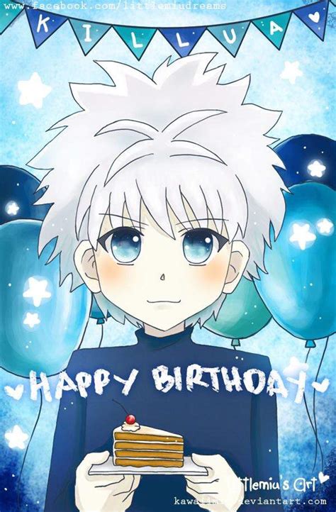 Happy Birthday Killua Zoldyck Anime Amino