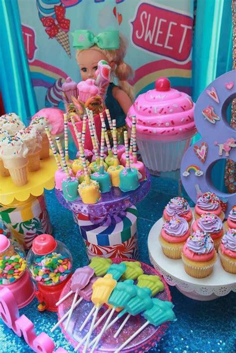 Jojo Siwa Birthday Party Ideas Photo 7 Of 32 Candy Theme Birthday