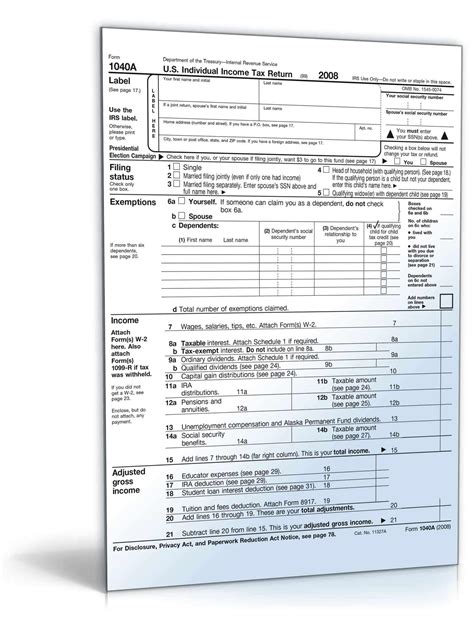 Irs 1040a Forms 2018 Universal Network