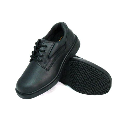 Genuine Grip Mens Slip Resistant Oxfords Work Shoes 7100 Wide Width