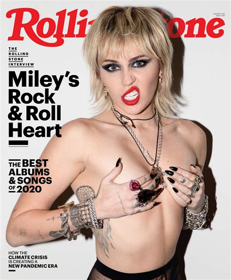 Miley Cyrus Nude By Brad Elterman For Rolling Stone Photos The