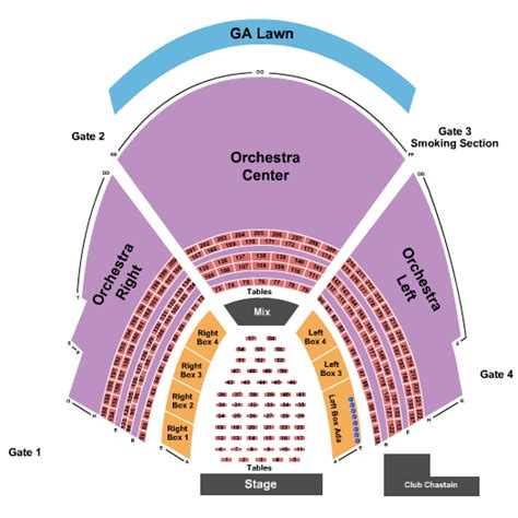 Endstage at Cadence Bank Amphitheatre at Chastain Park Seating Chart