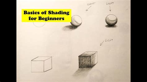 Basic Shading For Beginners Pencil Sketch Tutorial 1 Youtube