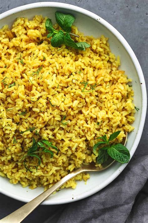 Bright And Zesty Greek Lemon Rice Is Super Tasty And So Easy To Make