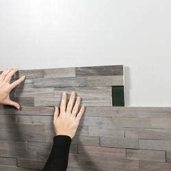 Decorative tiles can transform your overworked. Aspect™ 6.5" x 24" Peel & Stick Wood Tile - 5 pk. at Menards®