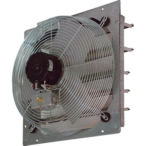 Tpi Corp Ce16 Ds 16 Shutter Mounted Exhaust Fan 3 Speed 2100 Cfm
