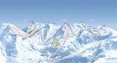 Absolutely Snow - Spain - Spanish Pyrenees - Baqueira Beret - Piste Maps