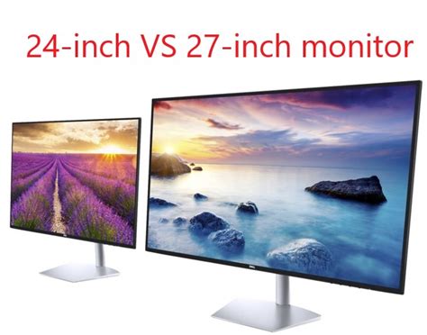 24 Vs 27 Inch Monitor Which Size To Choose Size Resolution And Refresh Rate