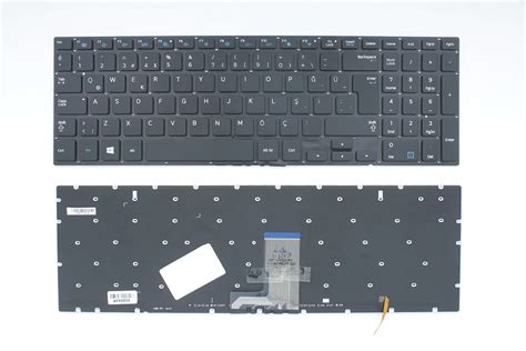 Samsung Uyumlu Np880z5e Np770z5e Np870z5e Np780z5e Klavye Led Backlit